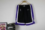 NBA Sacramento Kings 23-24 shorts noir